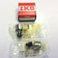 New Lot of 2 IKO CF6BUUR Cam Followers 6 mm Stud Diameter, 16 mm OD, 11 mm Width