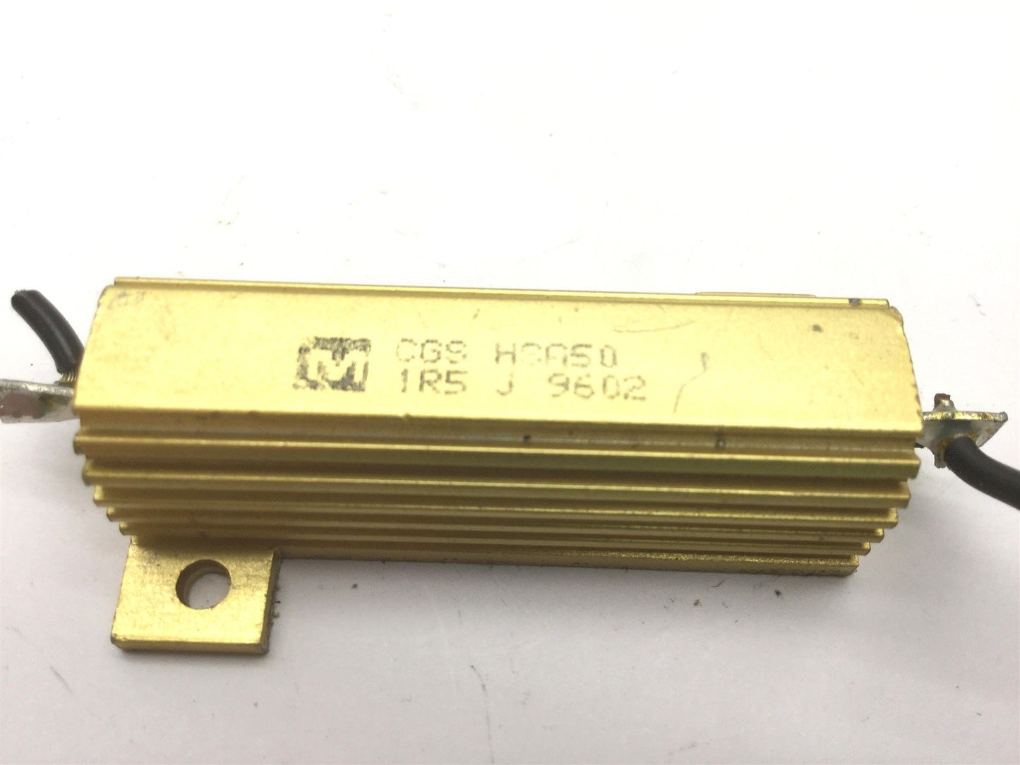Used Lot of 6 TE Connectivity CGS HSA50 1R5 Resistors, Res: 1.5 Ohm, Power: 50 Watt