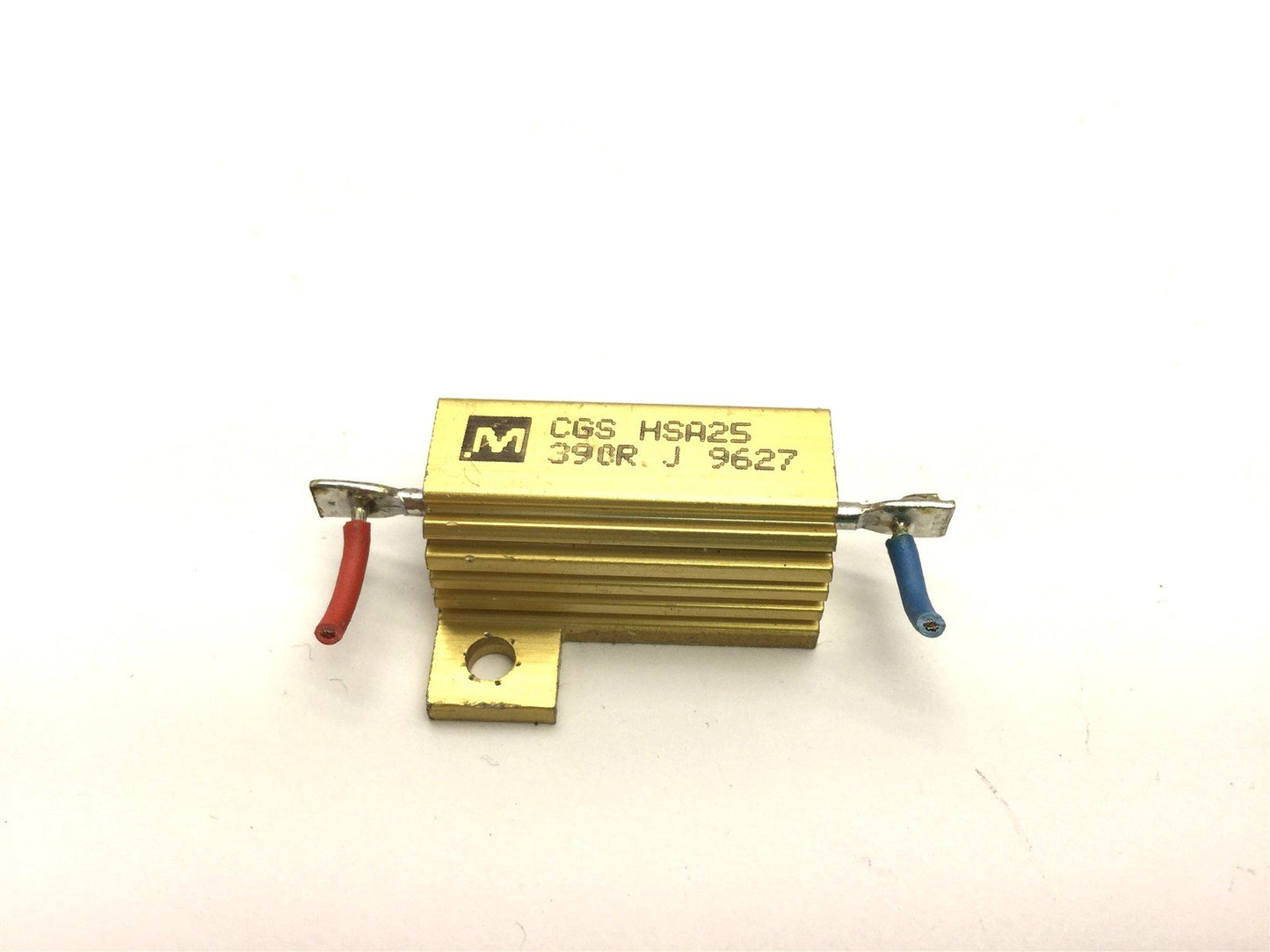 Used Lot of 3 TE Connectivity CGS HSA25 390R Resistors Res: 390 Ohm Power: 25 Watt