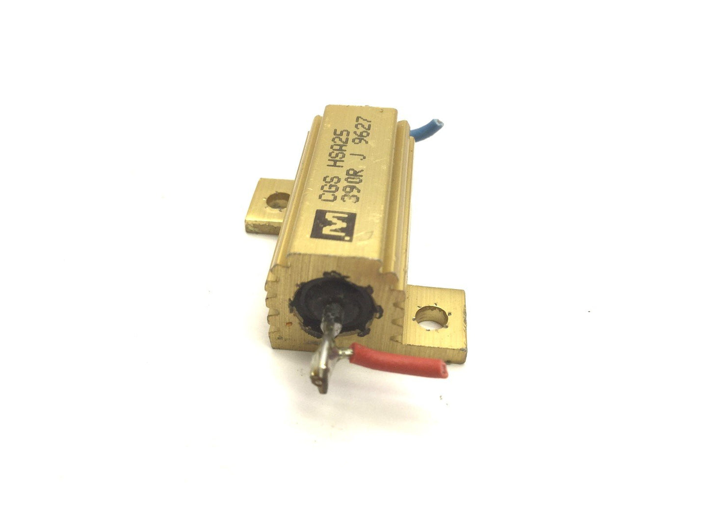 Used Lot of 3 TE Connectivity CGS HSA25 390R Resistors Res: 390 Ohm Power: 25 Watt