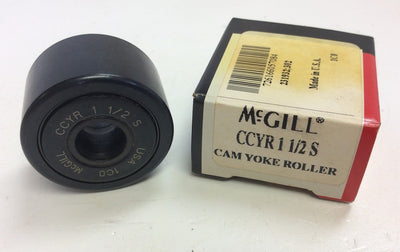 New McGill CCYR 1-1/2 S Cam Yoke Roller Follower Bearing 1.50" Diameter 0.8750" Wide