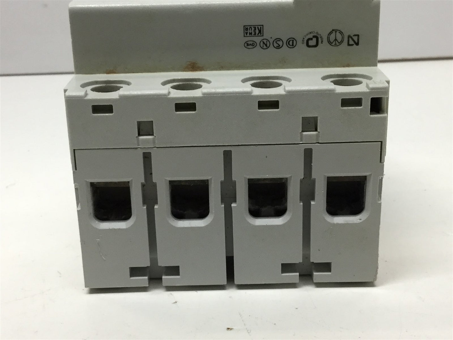 Used Merlin Gerin 23049 Multi9 Instantaneous Circuit Breaker, 4-Pole, 63A, 400VAC
