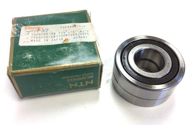 New 2 NTN 7306CDB/GNP5 Precision Angular Contact Ball Bearings Match 30mmx72mmx19mm