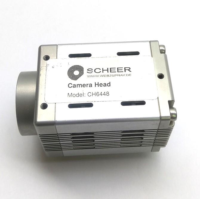 Used Scheer CH6448 Machine Vision Camera Head, RJ45, 66 x 48 x 40mm, 210 XS 2680