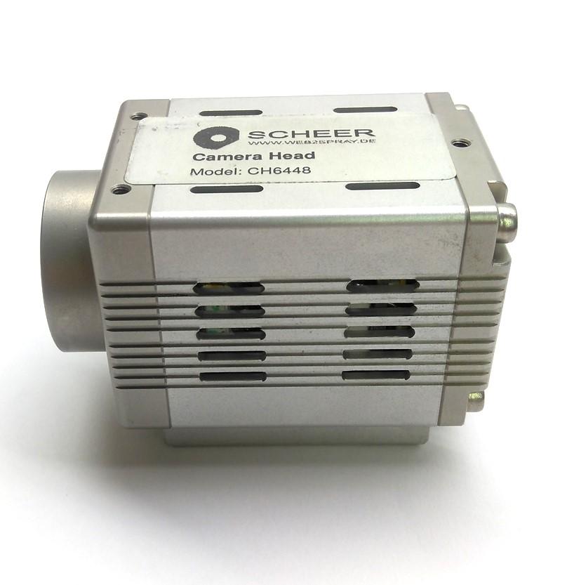Used Scheer CH6448 Machine Vision Camera Head, RJ45, 66 x 48 x 40mm, 210 XS 2680