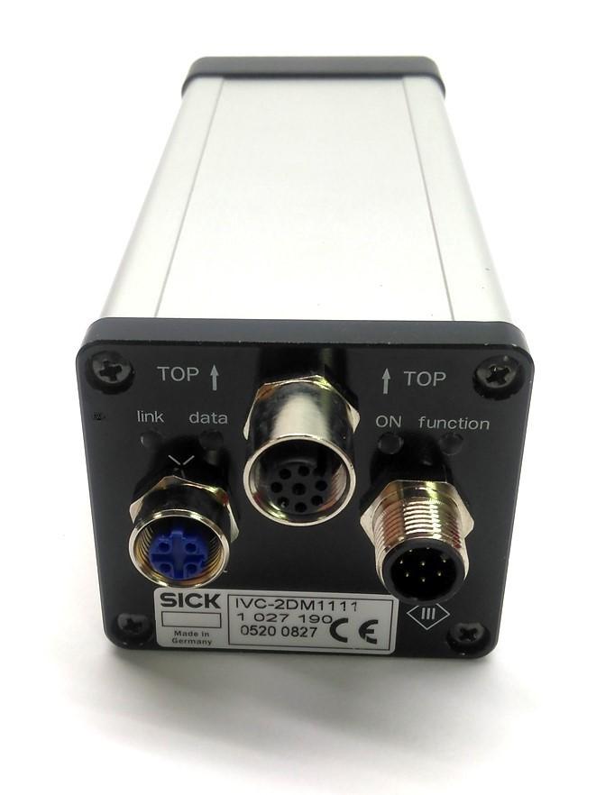 Used SICK IVC-2DM1111 Industrial Machine Vision, 1/3" CCD Camera, 800MHz, 640 x 480px
