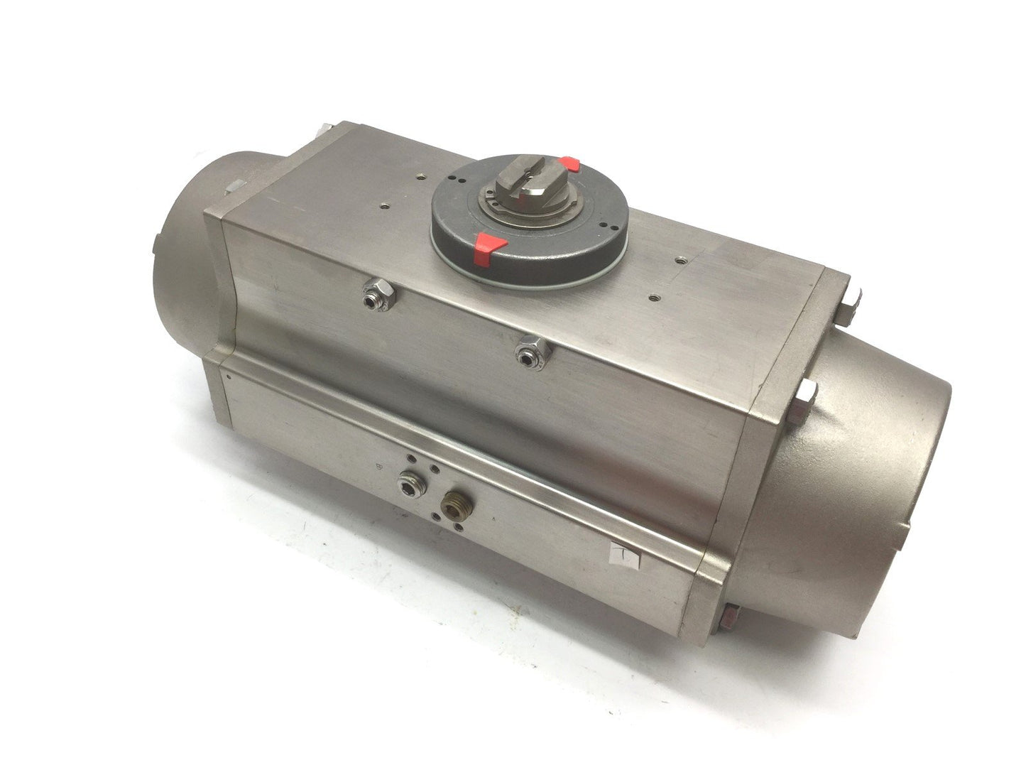 Used FNQ SR 125 SFT 05 Rack and Pinion Rotary Actuator, Ports: 1/4 NPT, Max: 115 PSIG