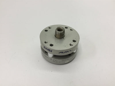Used Bimba FOD-170.375-3H Pancake Cylinder, Double Acting, Double End Rod, Bore: 1.5"