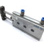 Used Festo DPZC-10-30-P-A-GF Twin Cylinders W/ Yoke Plate, Stroke: 30mm, Piston: 10mm
