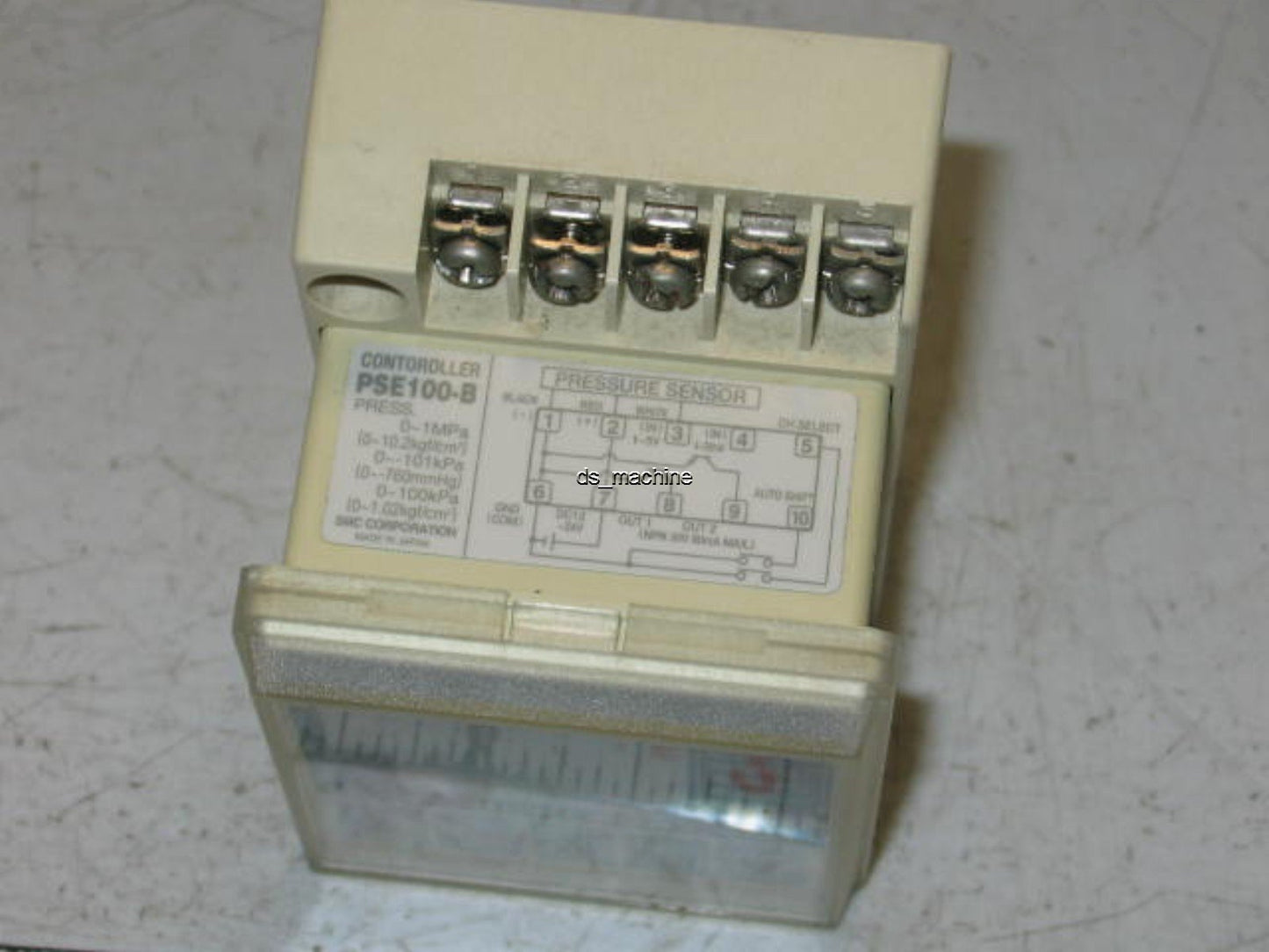 Used SMC PSE100-B Pressure Switch