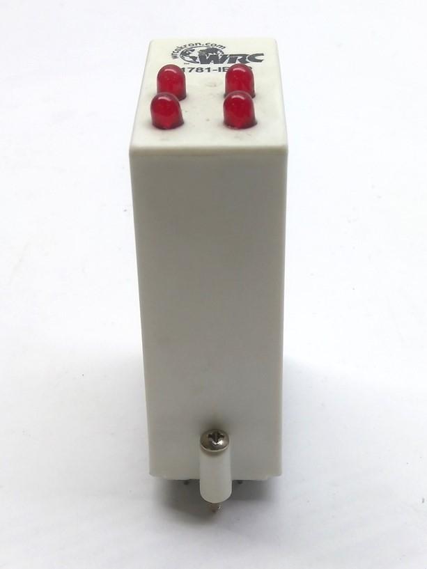 Used WRC 1781-IB5Q Quad Solid State Relay In: 3.3-32VDC Out: 30VDC 50mA Logic: 5VDC