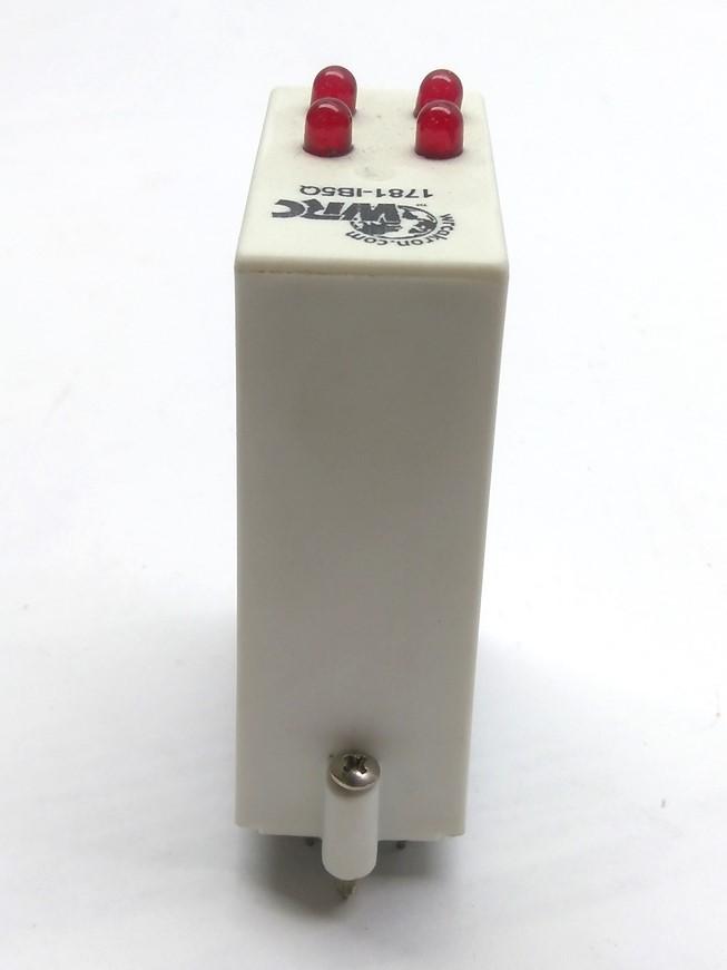 Used WRC 1781-IB5Q Quad Solid State Relay In: 3.3-32VDC Out: 30VDC 50mA Logic: 5VDC