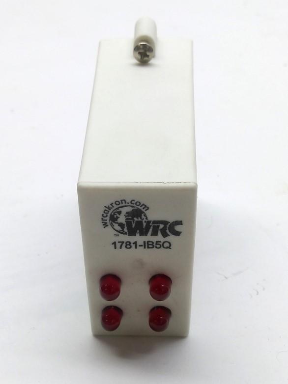 Used WRC 1781-IB5Q Quad Solid State Relay In: 3.3-32VDC Out: 30VDC 50mA Logic: 5VDC
