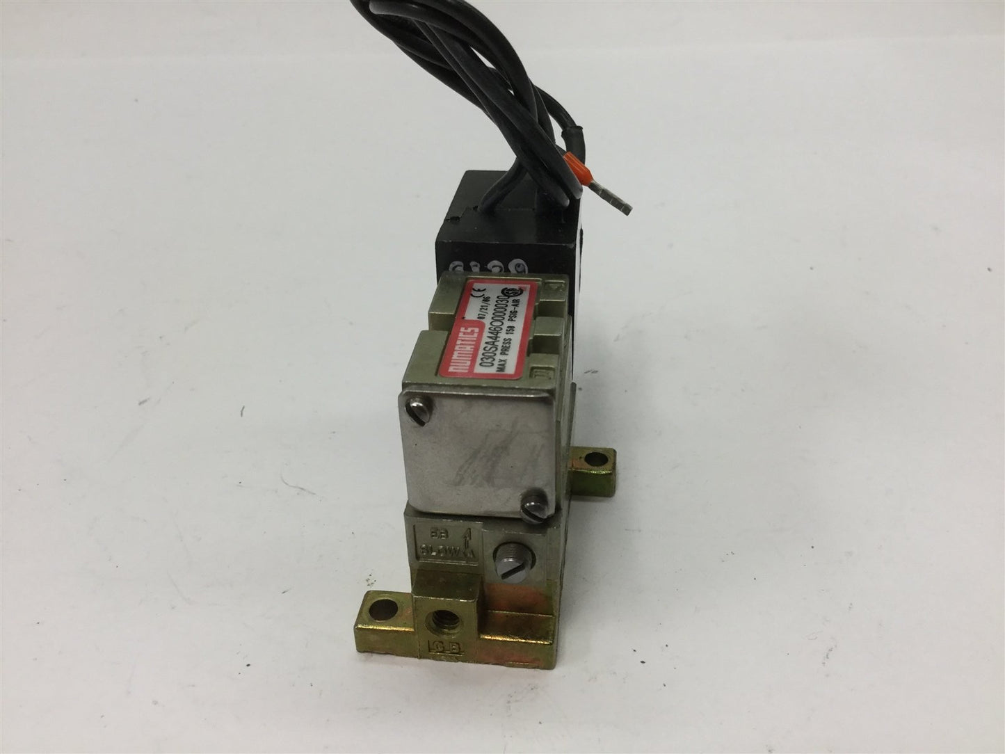 Used Numatics 030SA446O000030 Solenoid Valve, 2-Position 5-Port, Pressure 150psi Max