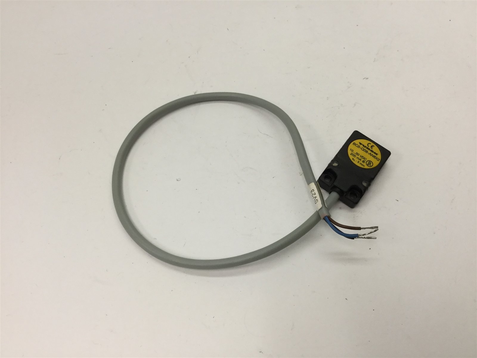 Turck BC5-Q08-AN6X2 Capacitive Level Sensor, Sensing Range: 5mm, NPN O ...