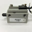 Used Compact AB12X12 Pneumatic Cylinder, Bore: 1/2", Stroke: 1/2", 10-32 Ports