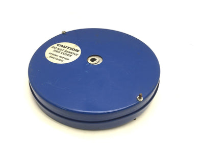 Used Blue Spring Motor, Outside Diameter: 10.75" Height: 2" Shaft Diameter: 0.44"