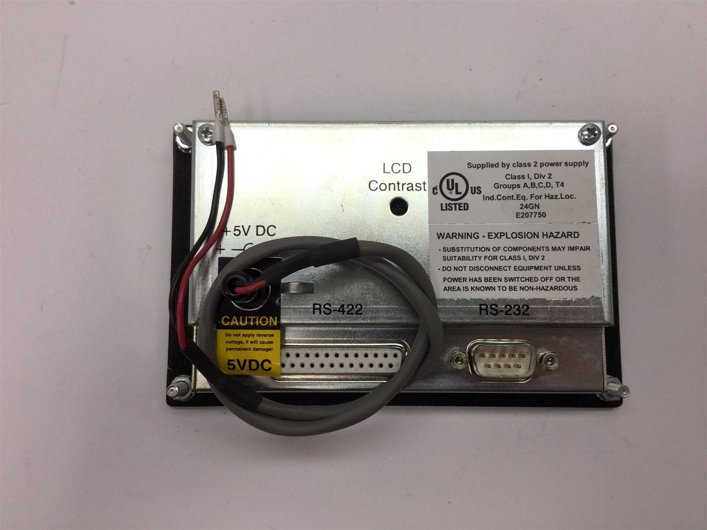 Used Beijer Electronics 03230B CIMREX 10 Operator Terminal, Front: 142mm x 90mm