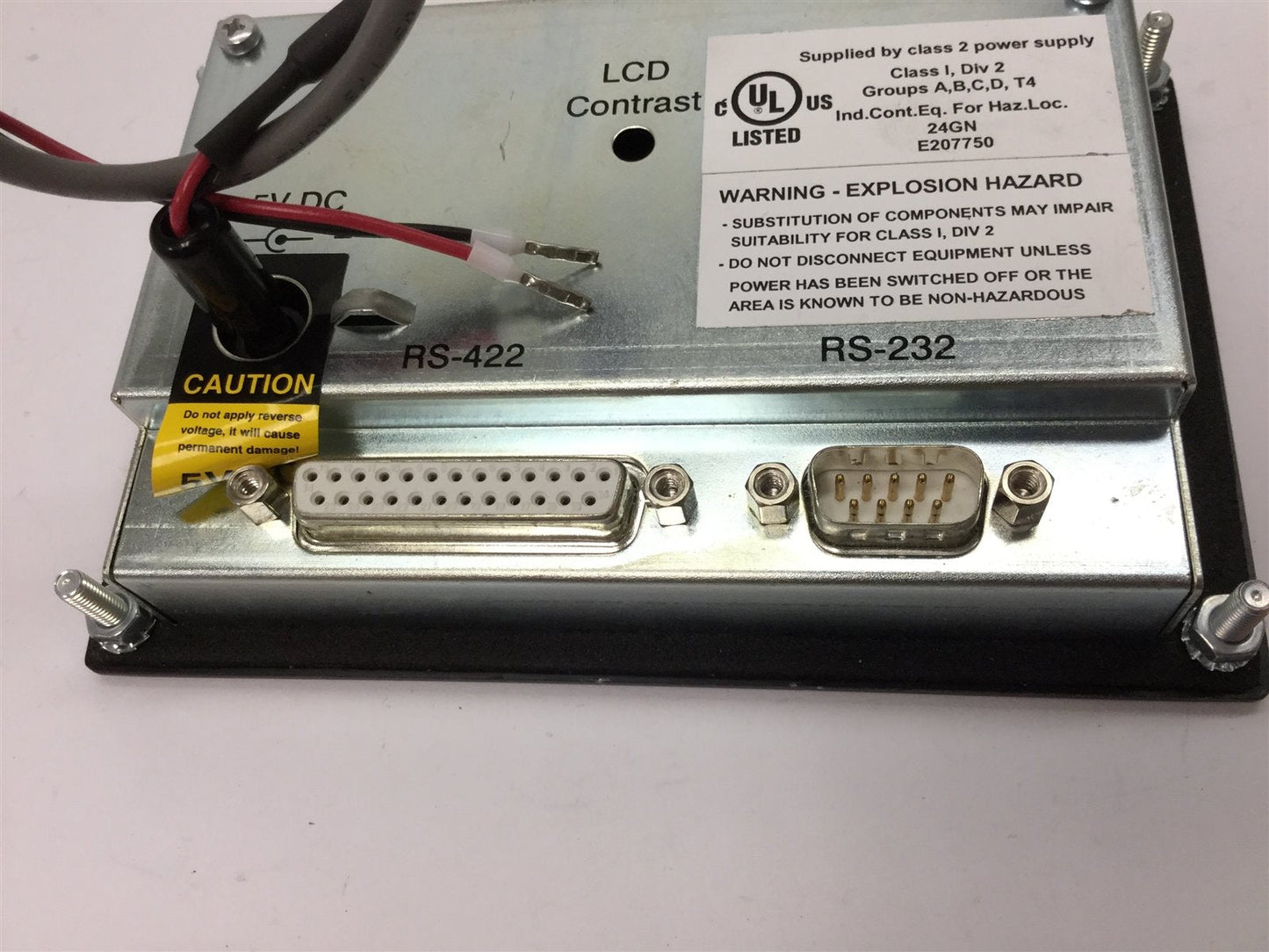 Used Beijer Electronics 03230B CIMREX 10 Operator Terminal, Front: 142mm x 90mm
