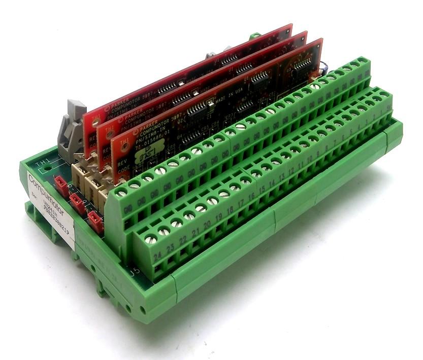 External Input Module Parker VM24-IN Compumotor External Input Module, 3x SIM8-IN, 50-Pin He ...