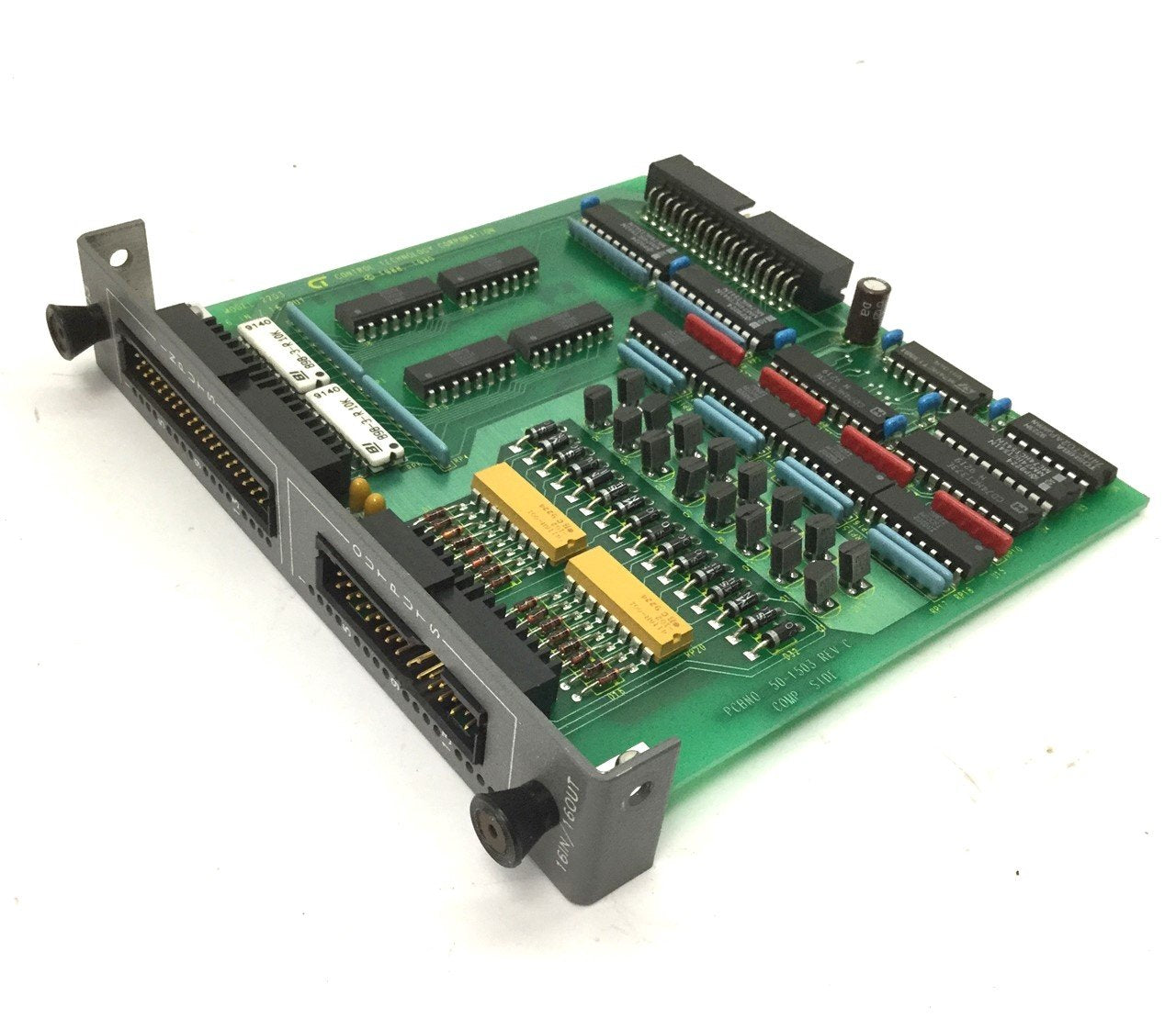 Control Technology 2203 PLC I/O Module, 16x Inputs and 16x Outputs, 24 ...