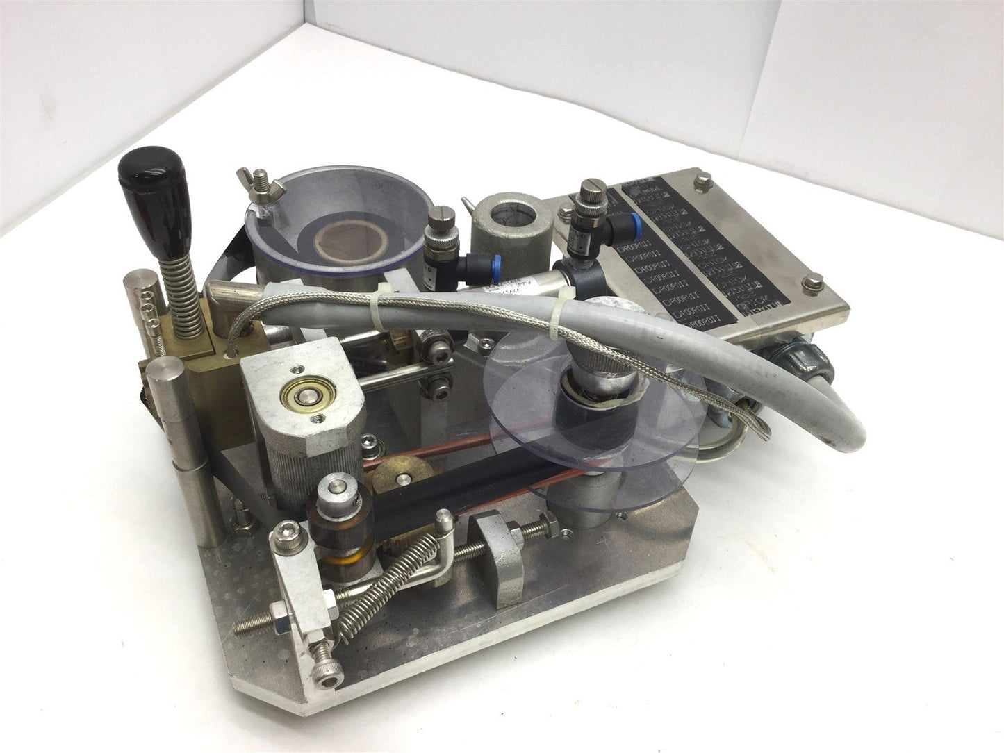 Used Pneumatically Actuated Thermal Transfer Labeler, CKD SCPD2-1625 Cylinder