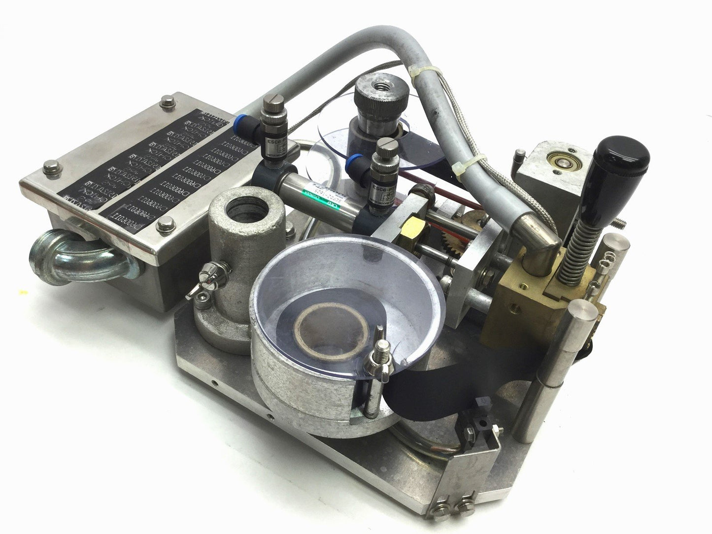 Used Pneumatically Actuated Thermal Transfer Labeler, CKD SCPD2-1625 Cylinder