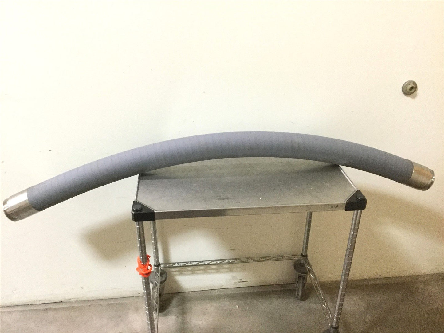 New Parker SW630-2500 Titanflex Food and Beverage Suction Hose, ID: 2.5" 200 PSI 5'