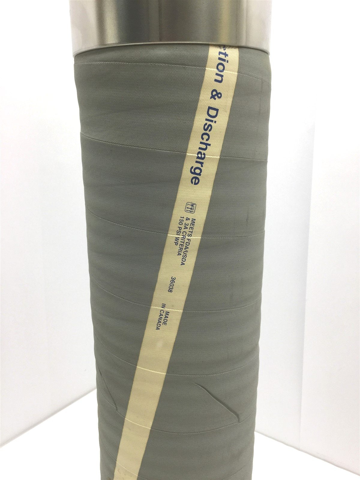 New Ace Sanitary RSD400 RSD Suction & Discharge Hose, 150PSI L: 2' ID: 4"