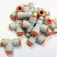 New – Open box Lot of 12 SMC KQ2Y11-35S Pneumatic Male Run Tee Fittings, 1/4" NPT, 3/8" Tubing
