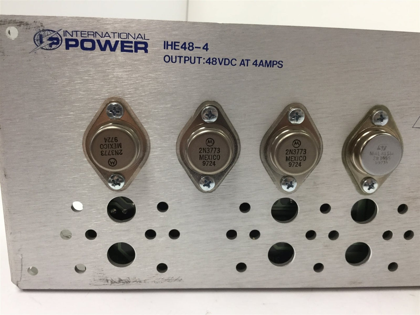 Used International Power IHE48-4 Power Supply, In: 100-240VAC 4-2A, Out: 36VDC 5A