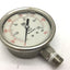 Used Nuova Fima Tube and Socket Pressure Gauge, Range: 0-100 PSI, AISI 316SS