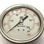 Used Nuova Fima Tube and Socket Pressure Gauge, Range: 0-100 PSI, AISI 316SS