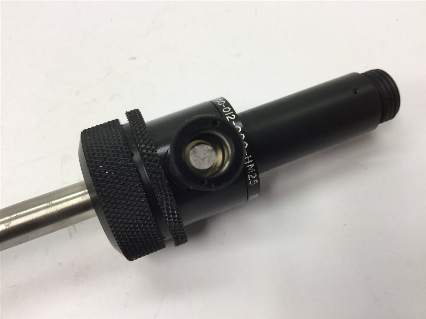 Used Olympus H100-012-090-HM25 Probe, Dimensions: 10mm Ø x 136mm Long, Coax, *Dent*