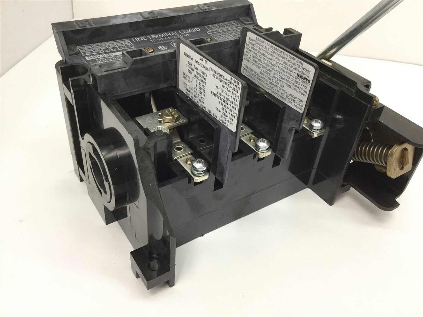 Used Allen Bradley 1494V-DS60 Disconnect Switch, 3-Pole, Rating: 60A 600VAC/250VDC