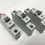 Used Lot of 3 Cutler Hammer WMS1C04 Circuit Breakers Single-Pole 240VAC 4A DIN Rail