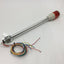 Used Schneider Electric XVC4B1 Tower Light, Color: Red, Supply: 24VAC/DC, 40mm