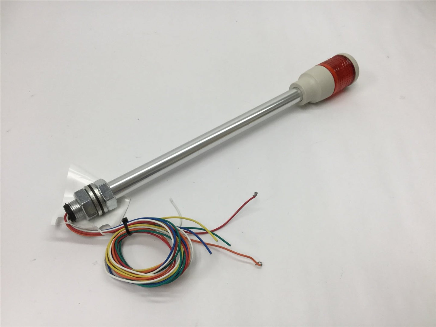 Used Schneider Electric XVC4B1 Tower Light, Color: Red, Supply: 24VAC/DC, 40mm