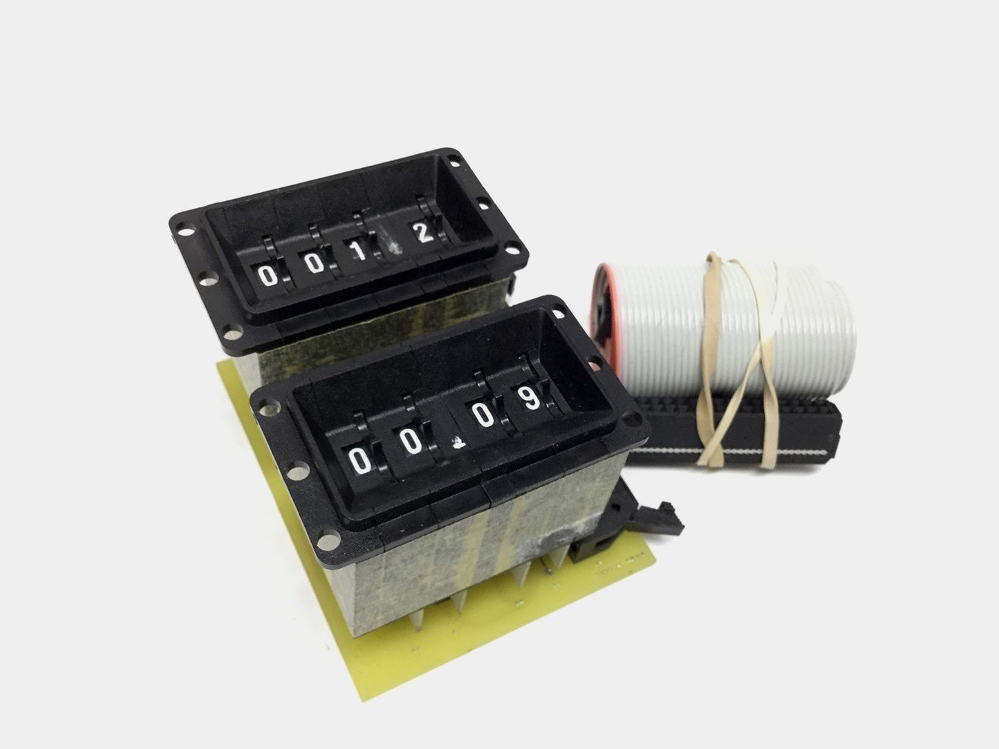 Used Lot of 2 Unimax Digital Thumbwheel Selector Switch, 0-9, Breakout Board, 34 Pin