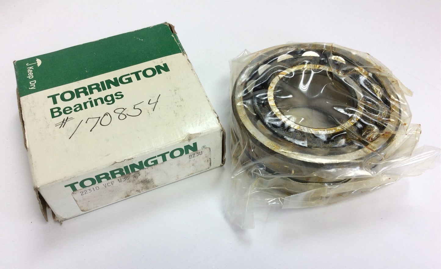 New Torrington 22310 VCF W33 C3 Spherical Roller Bearing 50mm Bore 110mm OD 40mm W