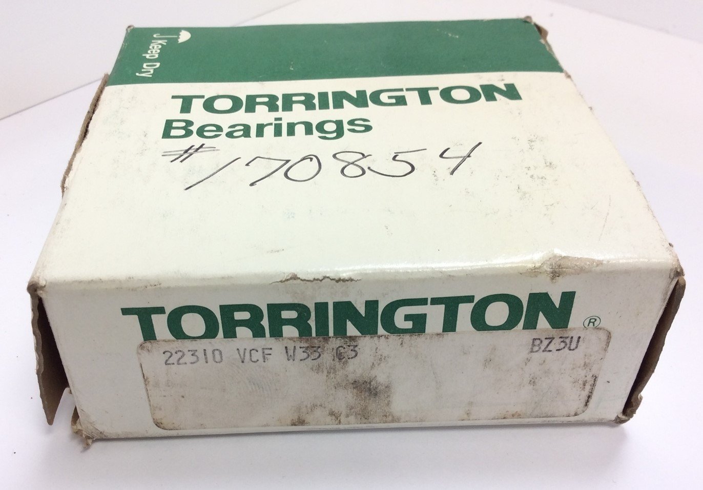 New Torrington 22310 VCF W33 C3 Spherical Roller Bearing 50mm Bore 110mm OD 40mm W