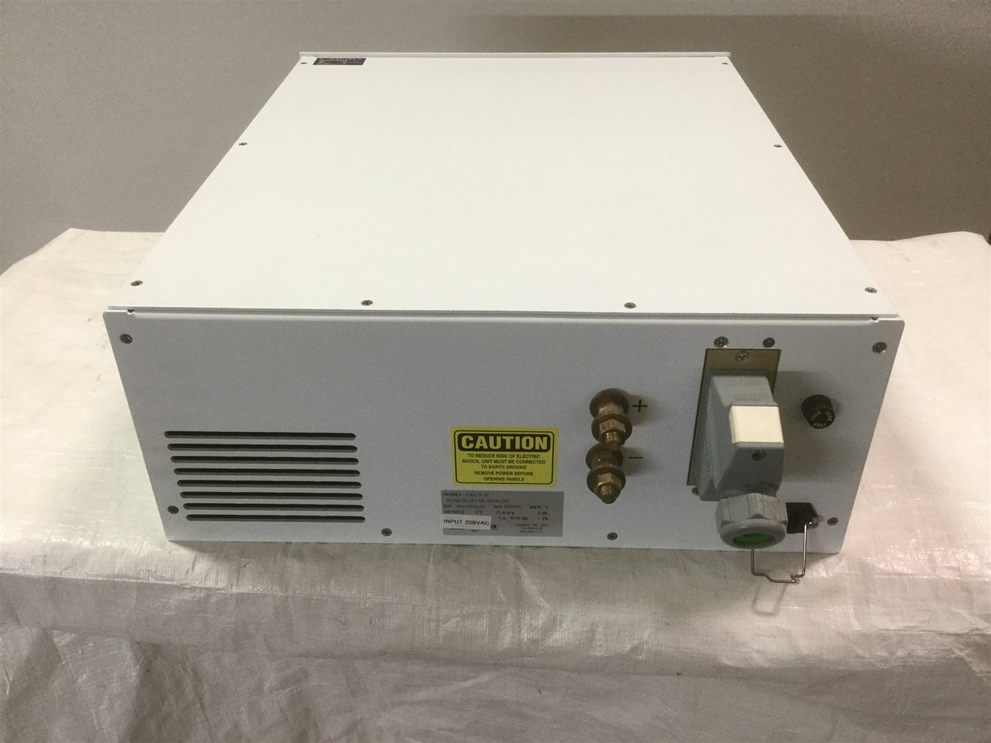 Used Dynatronix CRS9-10 DC Power Supply, Out: 9V 10A w/Microstar & PLC Analog *Detail