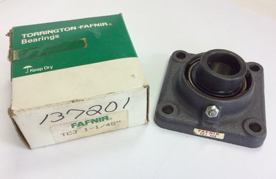 New Torrington Fafnir TCJ 1 1/4 S Pillow Block Flanged Ball Bearing Unit 1.25" Bore