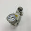 Used SMC IR2000-N02BG Precision Regulator, Input: 150psi Max, Output: 0.7-30psi
