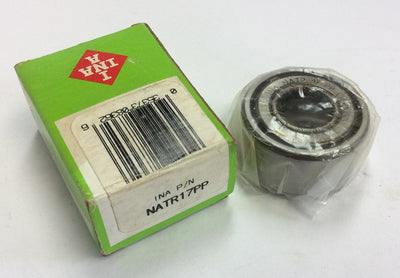 New INA NATR17PP Sealed Cam Follower Yoke Roller Bearing 17mm Bore, 40mm OD, 21 mm W