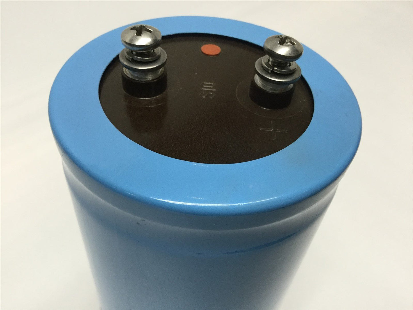 Used Mallory CGS332T350X5L Electrolytic Capacitor 3300uF MFD, 350VDC, w/ Bracket