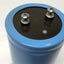 Used Aero M CGS632T350X5L3PH Electrolytic Capacitor 6300uF MFD, 350VDC, w/ Bracket