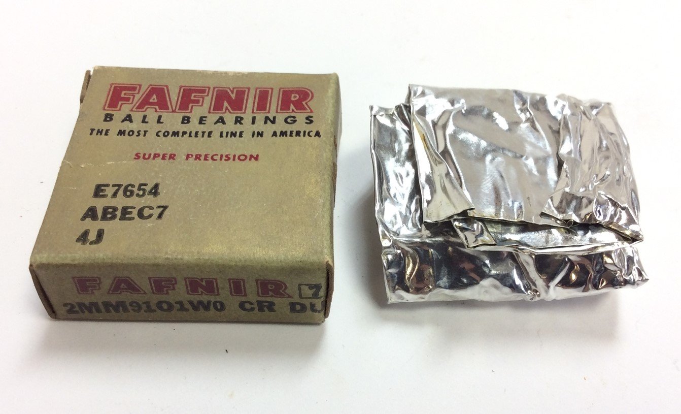 New – Open box Fafnir 2MM9101WO CR DU Super Precision Ball Bearing 12mm Bore ID 28mm OD 8mm W