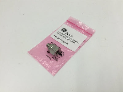 New GE Druck IO-ADAPT-1/8NPT Pressure Adapter, G1/8 Male to 1/8" NPT Female