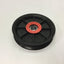 Used Fenner Drives RA4801 PowerMax Round Belt Pulley, Overall Diameter: 4.845"